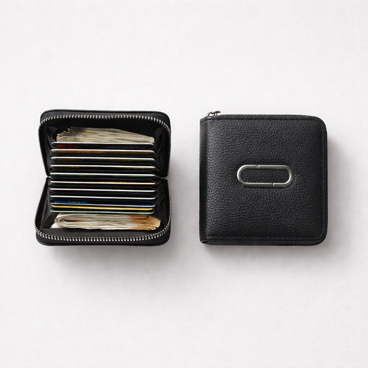 PU Leather Credit Debit Card Holder Wallet Money Zipper Coin Purse for Women