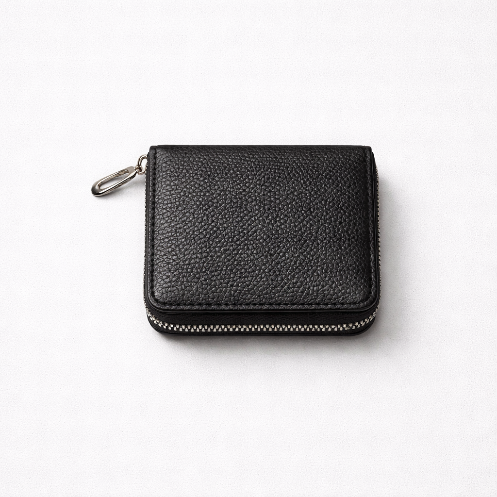 PU Leather Credit Debit Card Holder Wallet Money Zipper Coin Purse for Women