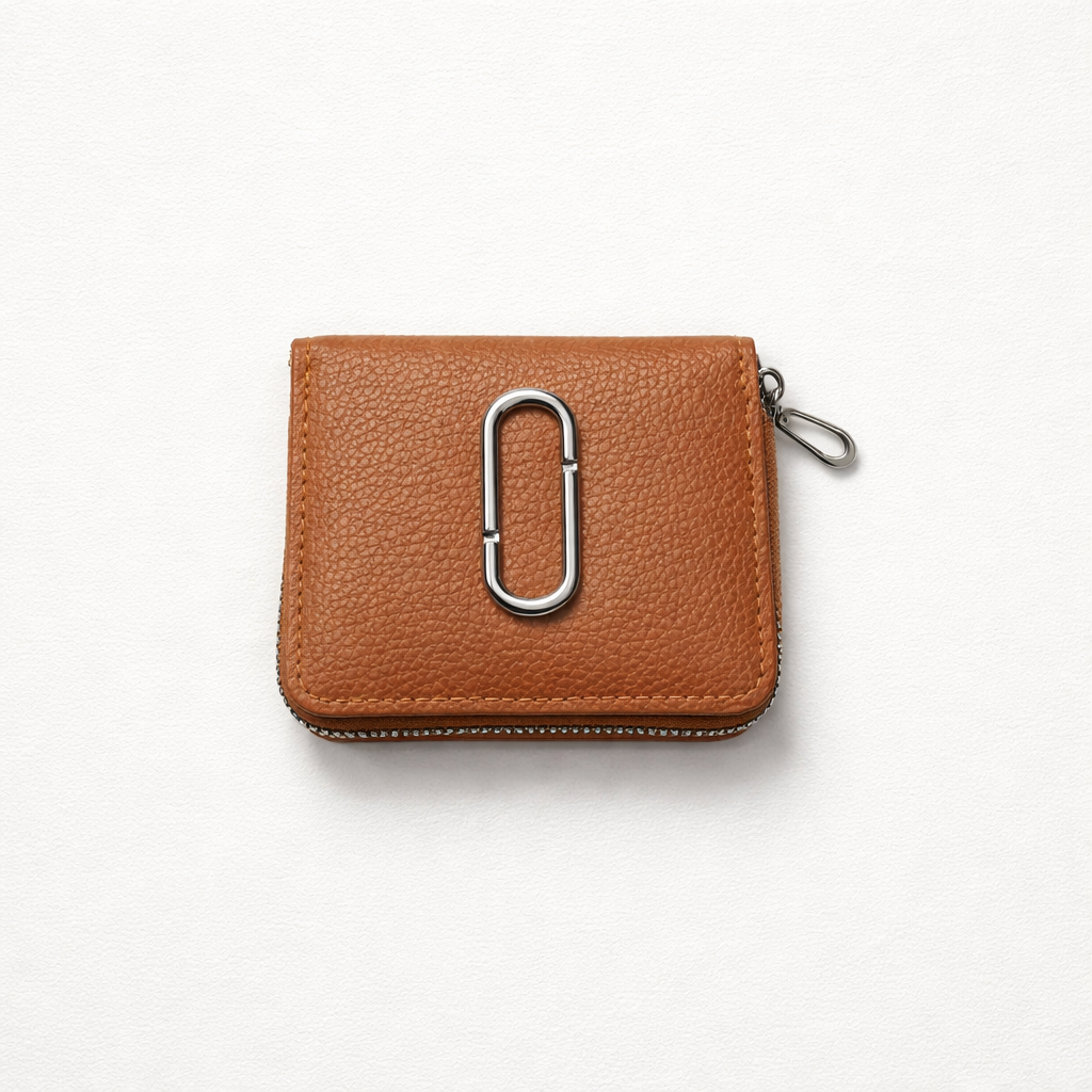 PU Leather Credit Debit Card Holder Wallet Money Zipper Coin Purse for Women
