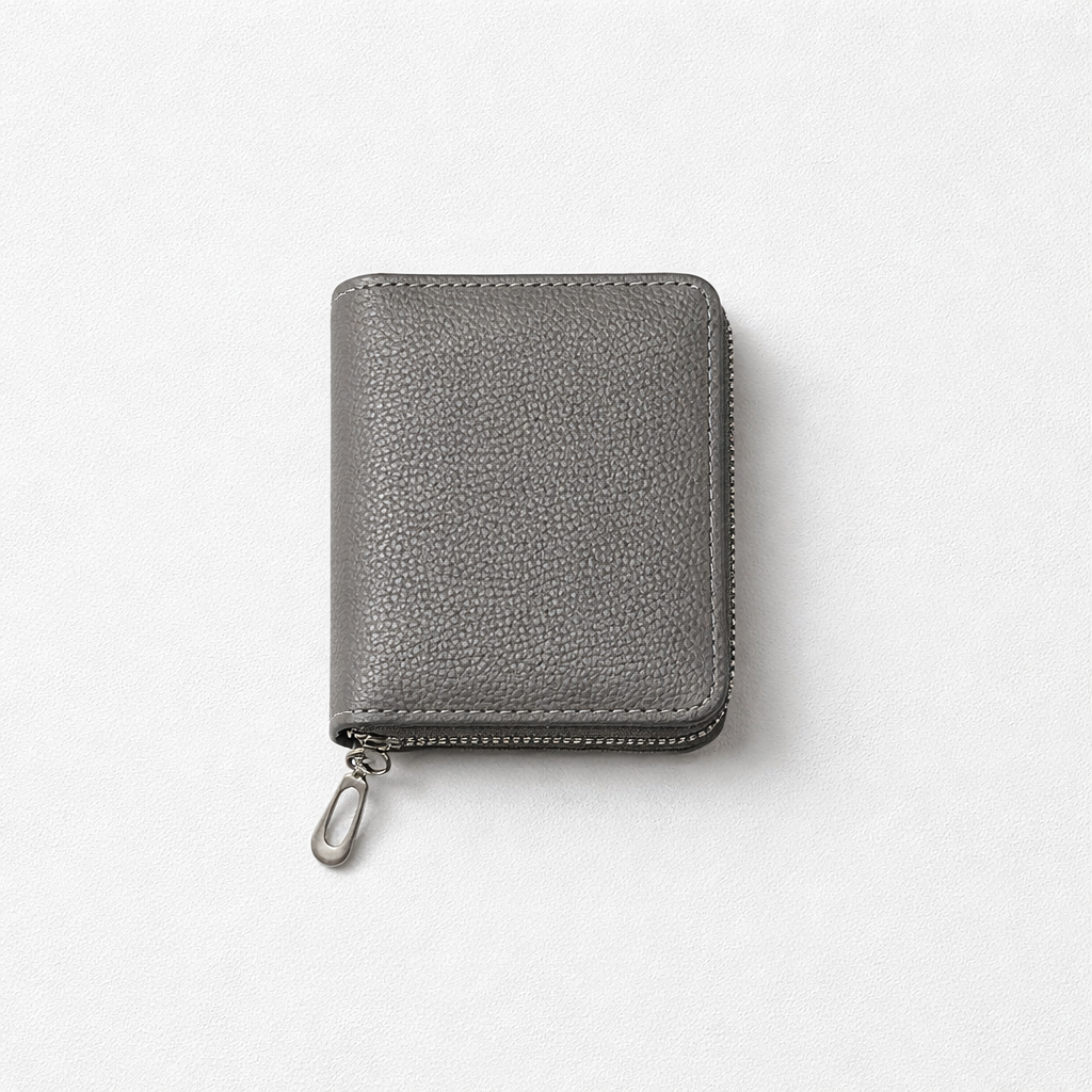 PU Leather Credit Debit Card Holder Wallet Money Zipper Coin Purse for Women