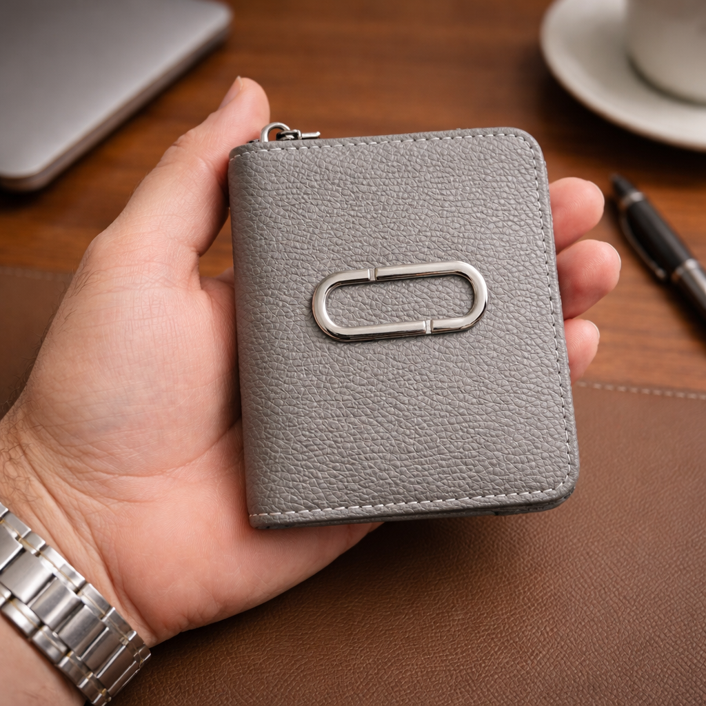 PU Leather Credit Debit Card Holder Wallet Money Zipper Coin Purse for Women