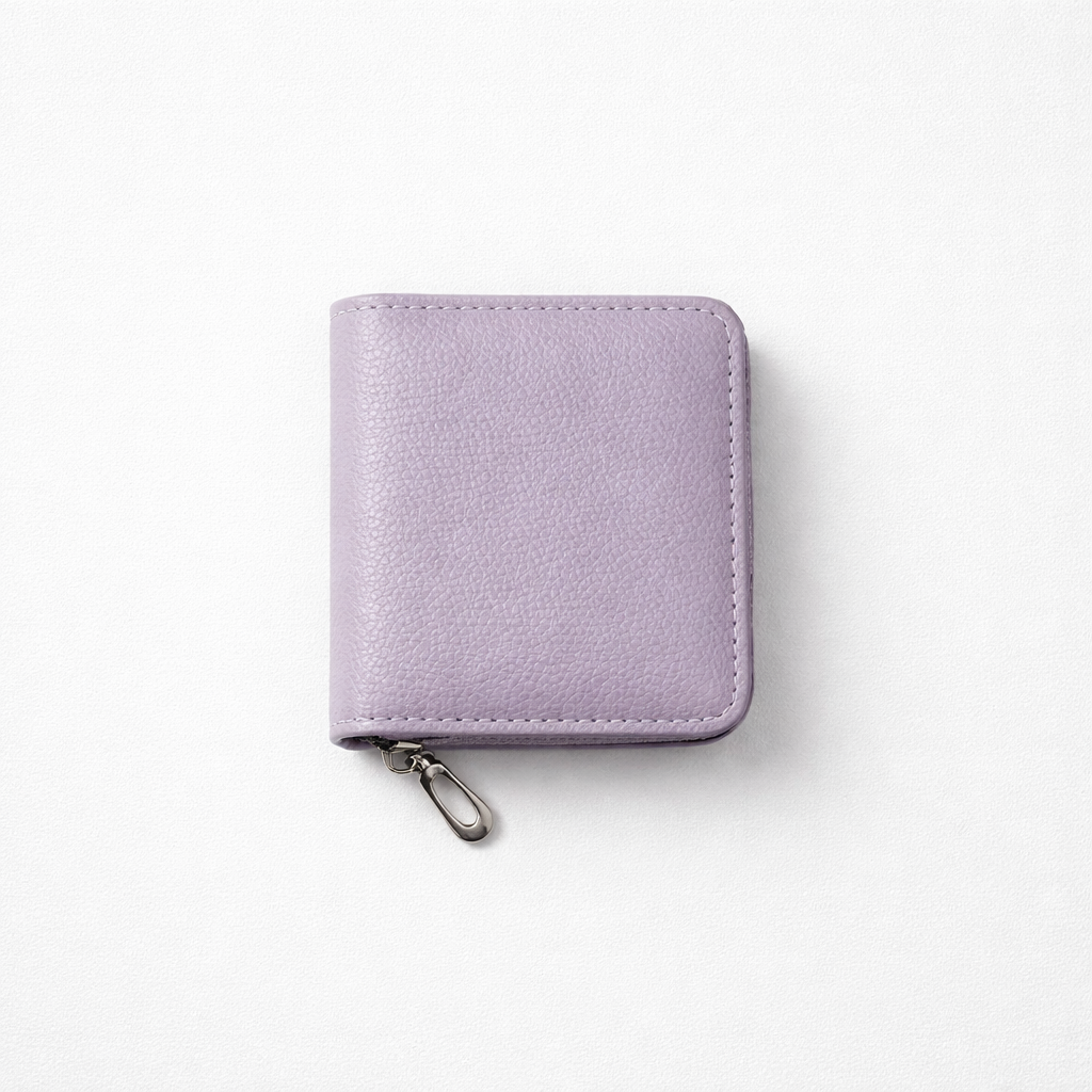 PU Leather Credit Debit Card Holder Wallet Money Zipper Coin Purse for Women