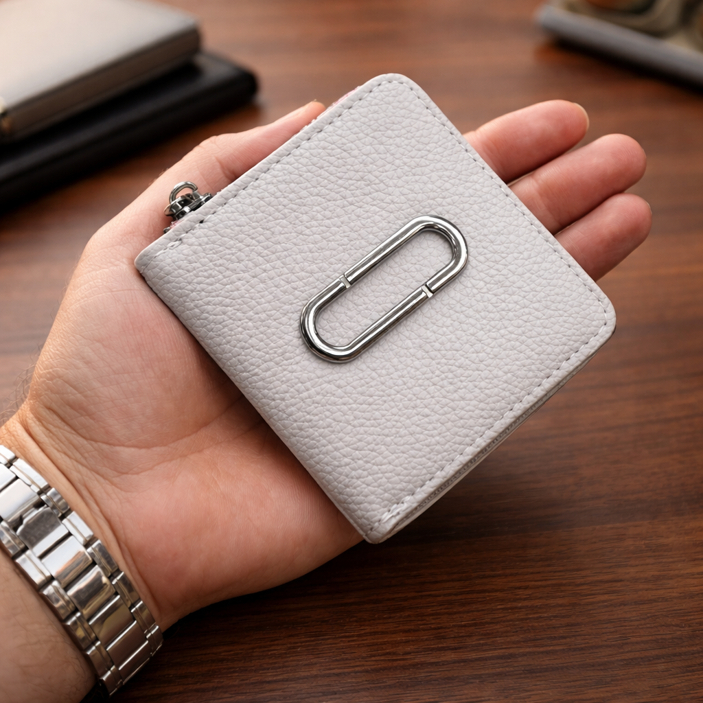 PU Leather Credit Debit Card Holder Wallet Money Zipper Coin Purse for Women