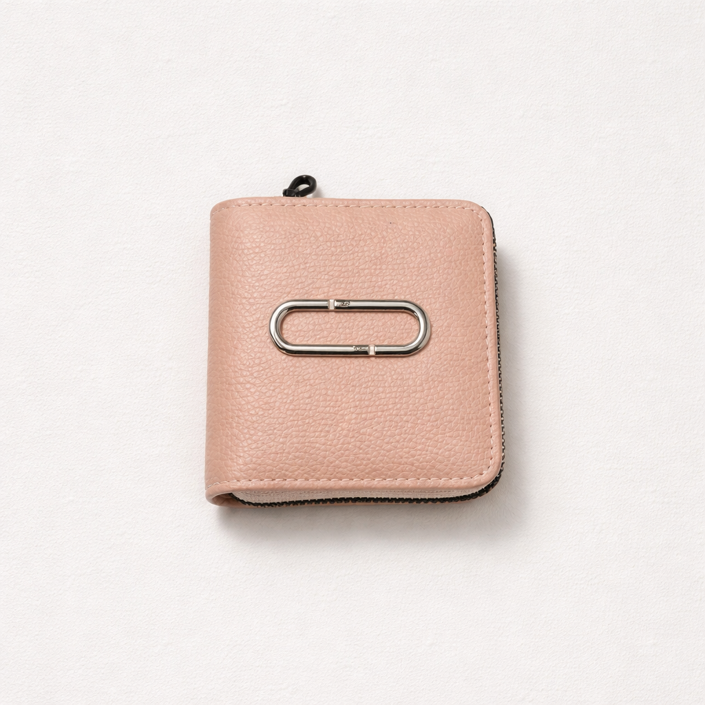 PU Leather Credit Debit Card Holder Wallet Money Zipper Coin Purse for Women