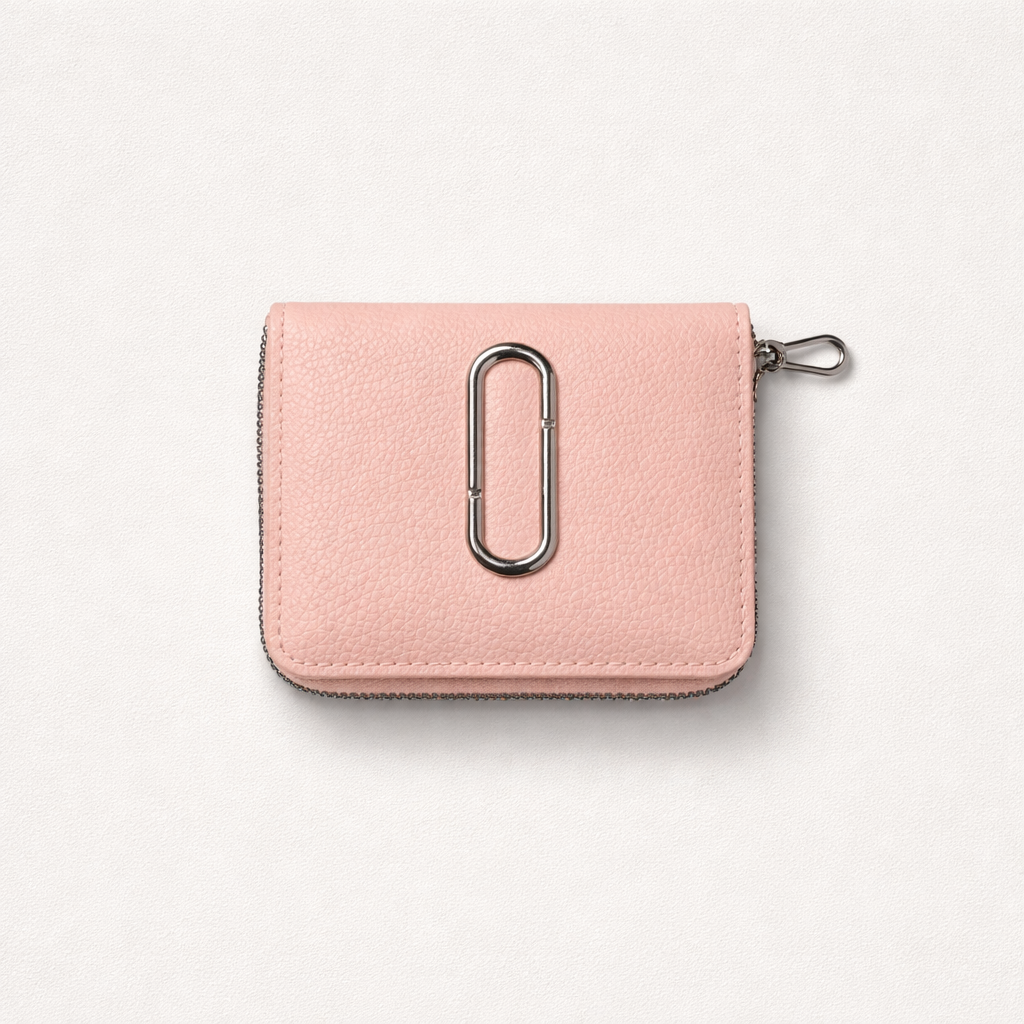 PU Leather Credit Debit Card Holder Wallet Money Zipper Coin Purse for Women