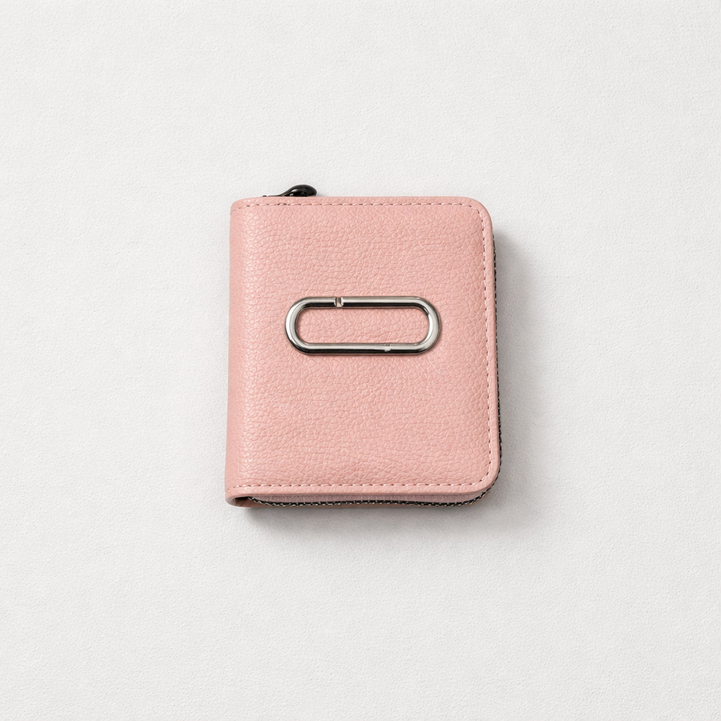 PU Leather Credit Debit Card Holder Wallet Money Zipper Coin Purse for Women